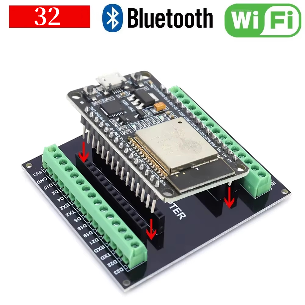 Nodemcuv2 - Carte d'extension 32S CP2102 NodeMCU-32S Lua,