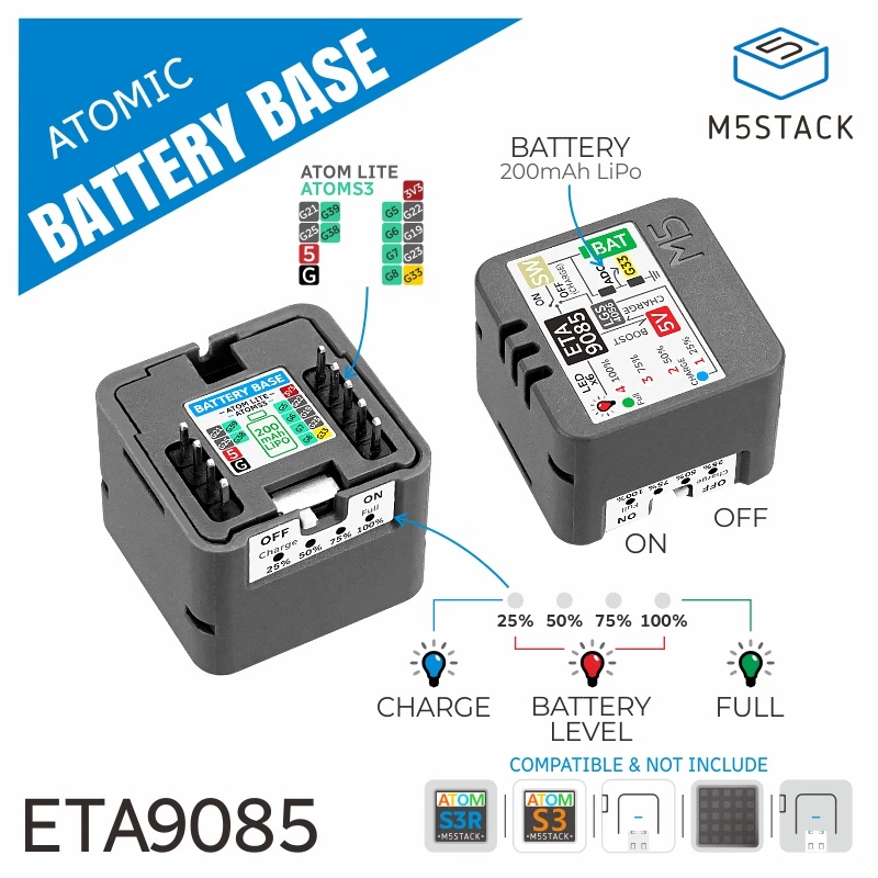 Base d'alimentation rechargeab - M5Stack Core2 avis et prix
