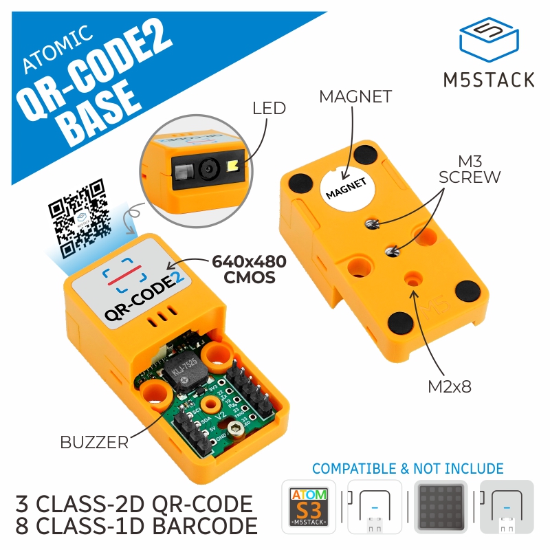 M5Stack-Scanner de codes-barre - M5Stack avis et prix