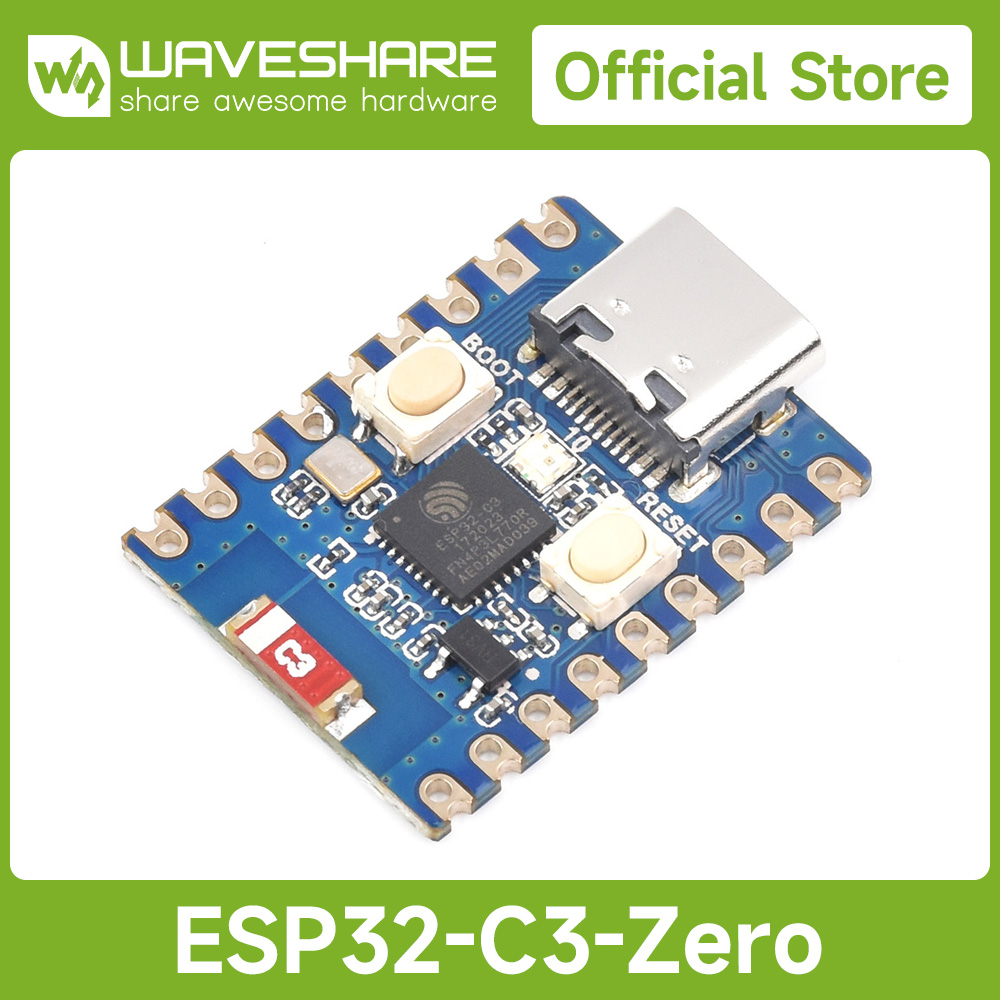 Waveshare ESP32-C3 Zero Mini c - Waveshare Esp32 avis et prix