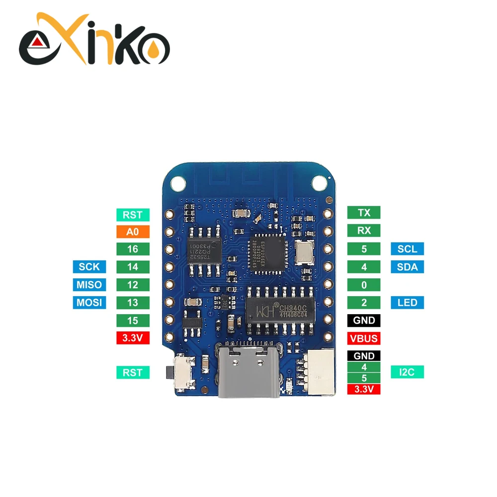 1/5/10 pièces WeMos D1 Mini ES - Wemos D1 Mini avis et prix